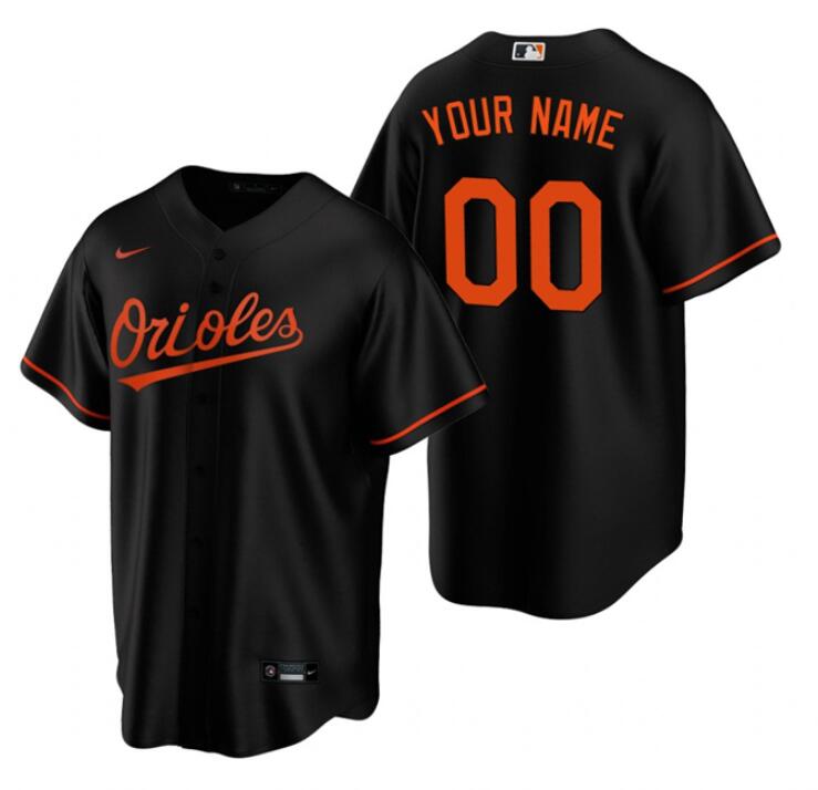 Men's Baltimore Orioles ACTIVE PLAYER Custom Black Cool Base Stitched Baseball Jersey Men's Baltimore Orioles ACTIVE PLAYER Custom Black Cool Base Stitched Baseball Jersey